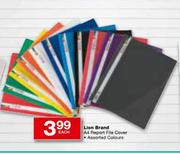 Lion Brand A4 Report File Cover-Each