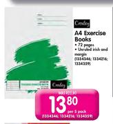 Croxley A4 Exercise Book Per 5 Pack