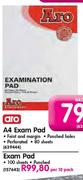 Aro Exam Pad Per 10 Pack