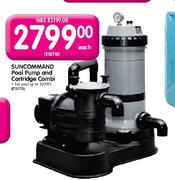 Suncommand Pool Pump And Cartridge Combi Each