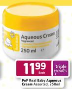 PnP Real Baby Aqueous Cream Assorted-250Ml
