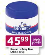Bennetts Baby Bum Cream-300Gm