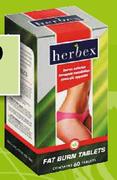 Herbex Fat Burn Tablet-60's