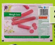 Eskort Weight Loss Rooi Weens Worsies-500g