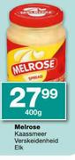 Melrose Kaassmeer-400gm Elk