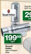 Russell Hobbs Salt & Pepper Mills-Per Set