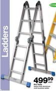 Pro Tools Heavy-Duty Aluminium Multi-Purpose Ladder-Each
