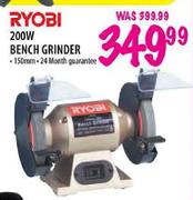 Ryobi Bench Grinder-200W
