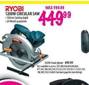 Ryobi Circular Saw-1200W