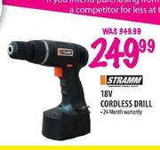 Stramm Cordless Drill-18V
