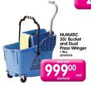 Numatic Bucket & Dual Press Wringer-30ltr