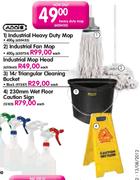 230mm Wet Floor caution sign-Each