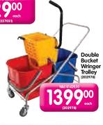 Double Bucket Wringer Trolley-Each