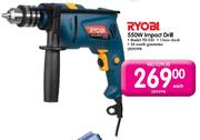 Ryobi 550W Impact Drill-Each