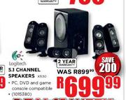 Logitech 5.1 Channel Speakers