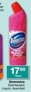 Domestos Disinfectant Liquid Assorted-750ml