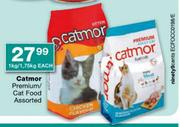 Catmor Premium/Cat Food Assorted-1Kg/1.75Kg Each