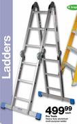Pro Tools Heavy-Duty Aluminium Multi-Purpose Ladder-Each 