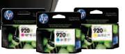 Hp 920 XL Cyan,Magenta or Yellow-Each