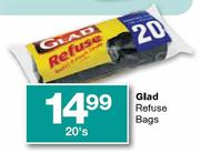 Glad Refuse Bags-20's