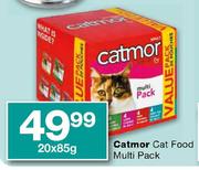 Catmor Cat Food Multi Pack-20x85g
