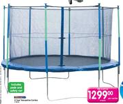 Bounceking 8 foot Trampoline Combo