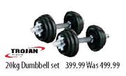 Trojan Dumbbell Set-20kg