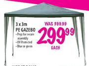 PE Gazebo-3 x 3m