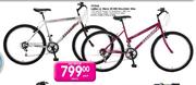 Totem Ladies 0r Mens XC100 Mountain Bikes-24" & 26" Frames