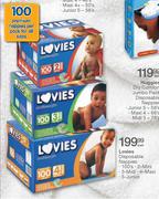 Nappies Disposable Nappies 3-Midi-100's Per Pack