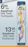 Aquafresh Milk Teeth Toothbrush-Each