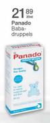 Panado Babadruppels-20ml