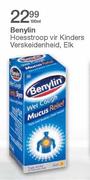 Benylin Hoesstroop Vir Kinders Verskeidenheid-100ml Elk