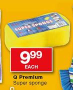 Q Premium Super Sponge-Each