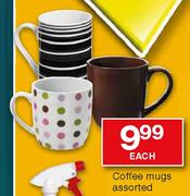 Coffee Mugs Assorted-Each