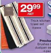 Thick Kitchen Towel Set-3 Piece Per Set 