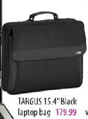 Targus 15.4" Black Laptop Bag