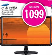Samsung 20" LED Monitor