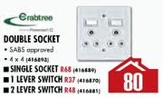 Crabtree 1 Lever Switch