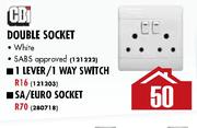 CBI 1 Lever/1 Way Switch