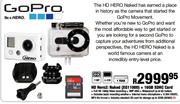 HD Hero2: Naked (XG1 1000) + 16GB SDHC Card