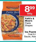 Fatti's & Moni's Pasta Shapes-500g