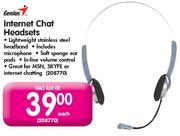Genius Internet Chat Headsets-Each