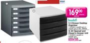 Buddi 4 Drawer Desktop Organiser 