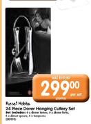 Russell Hobbs 24 Piece Dover Hanging Cutlery Set-Per Set
