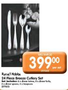 Russell Hobbs 24 Piece Breeze Cutlery Set-Per Set