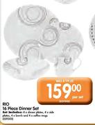 Rio 16 Piece Dinner Set-Per Set