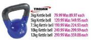 Trojan Kettle Ball-3Kg Each