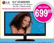 LG LED Monitor-18.5"
