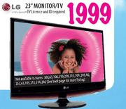 LG 23" Monitor/TV